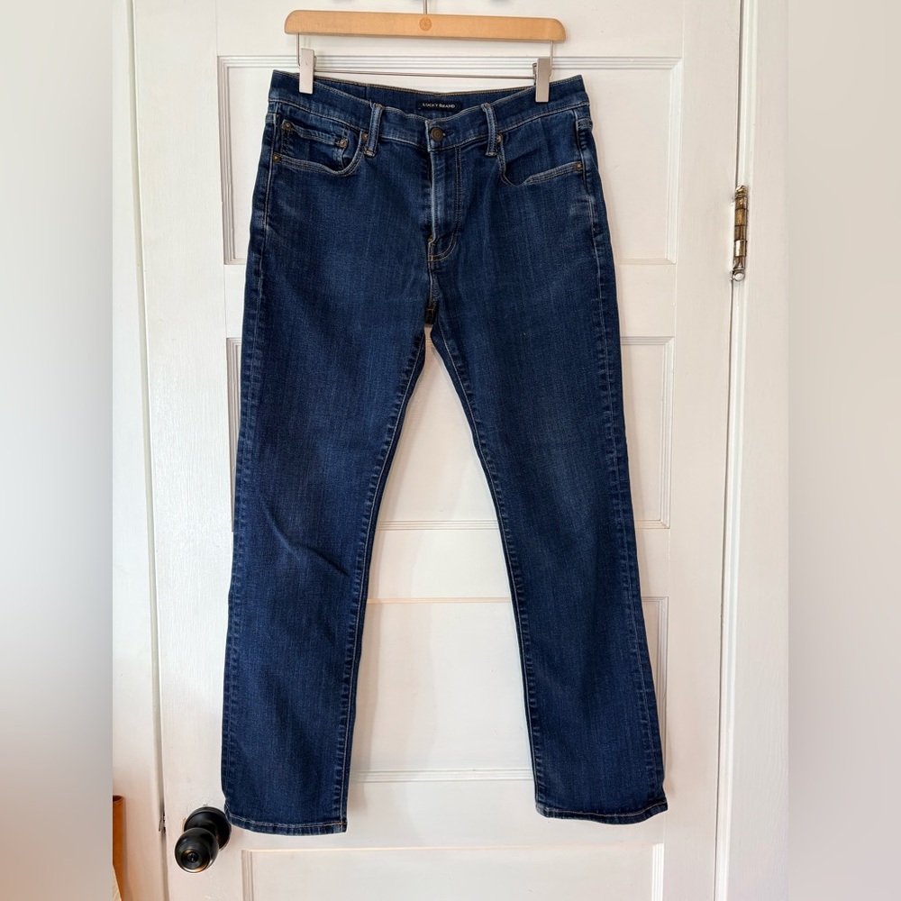 Lucky Straight Men's Blue Jeans